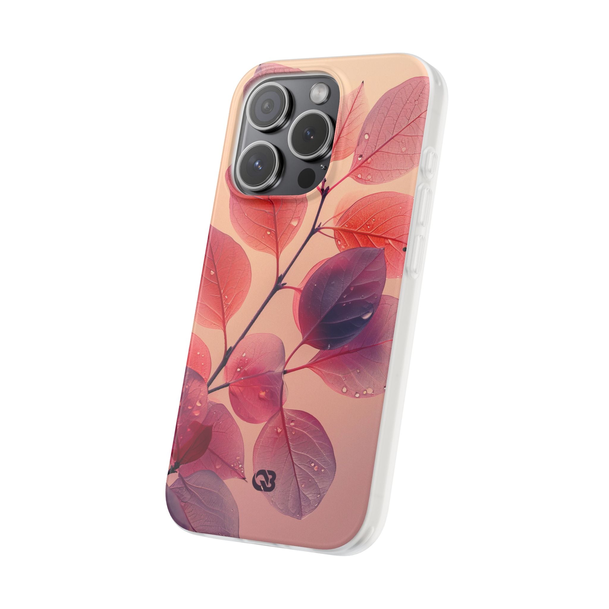 Dewy Magenta Foliage · Soft Coque de téléphone pour iPhone