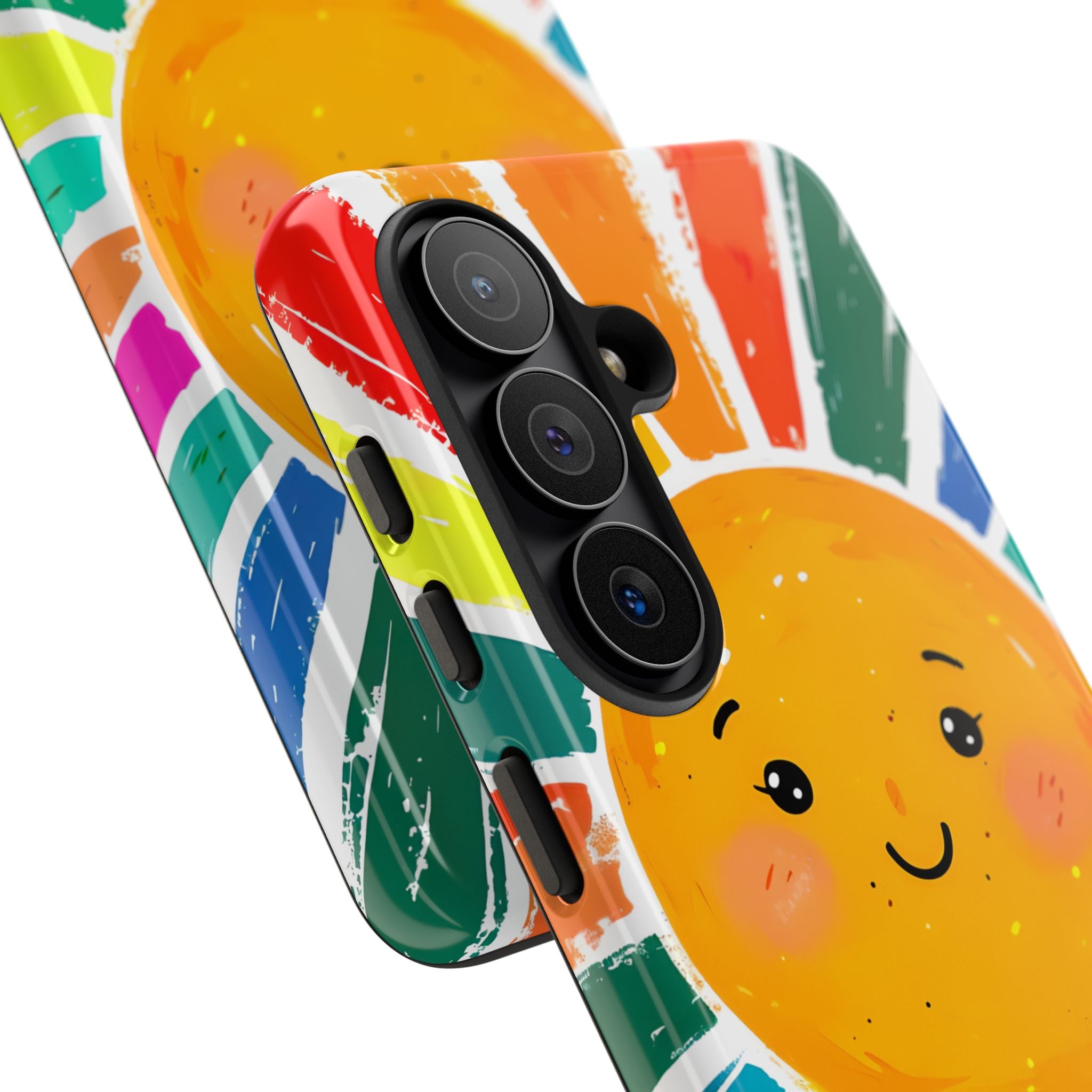 Vibrant Solar Smile · Tough Phone Case for Samsung