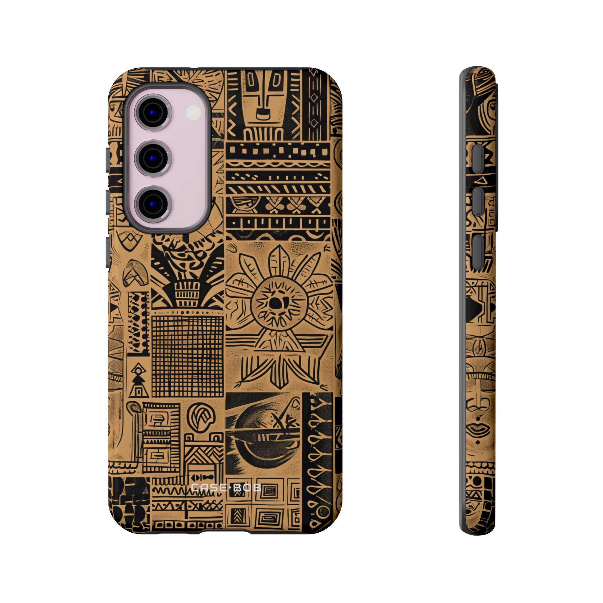 Tribal Faces Samsung S23 Plus Case - Tough