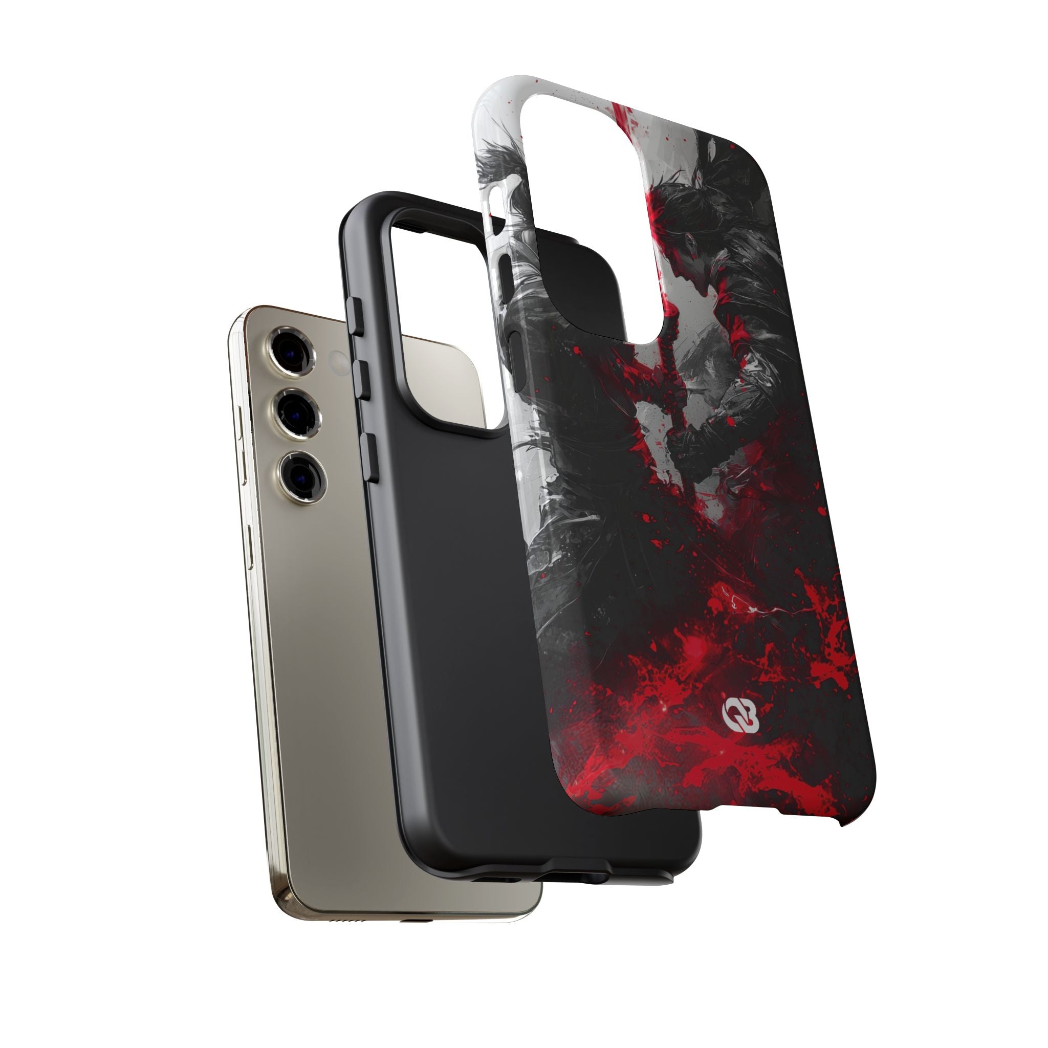 Shattered Crimson Duel · Tough Phone Case for Samsung