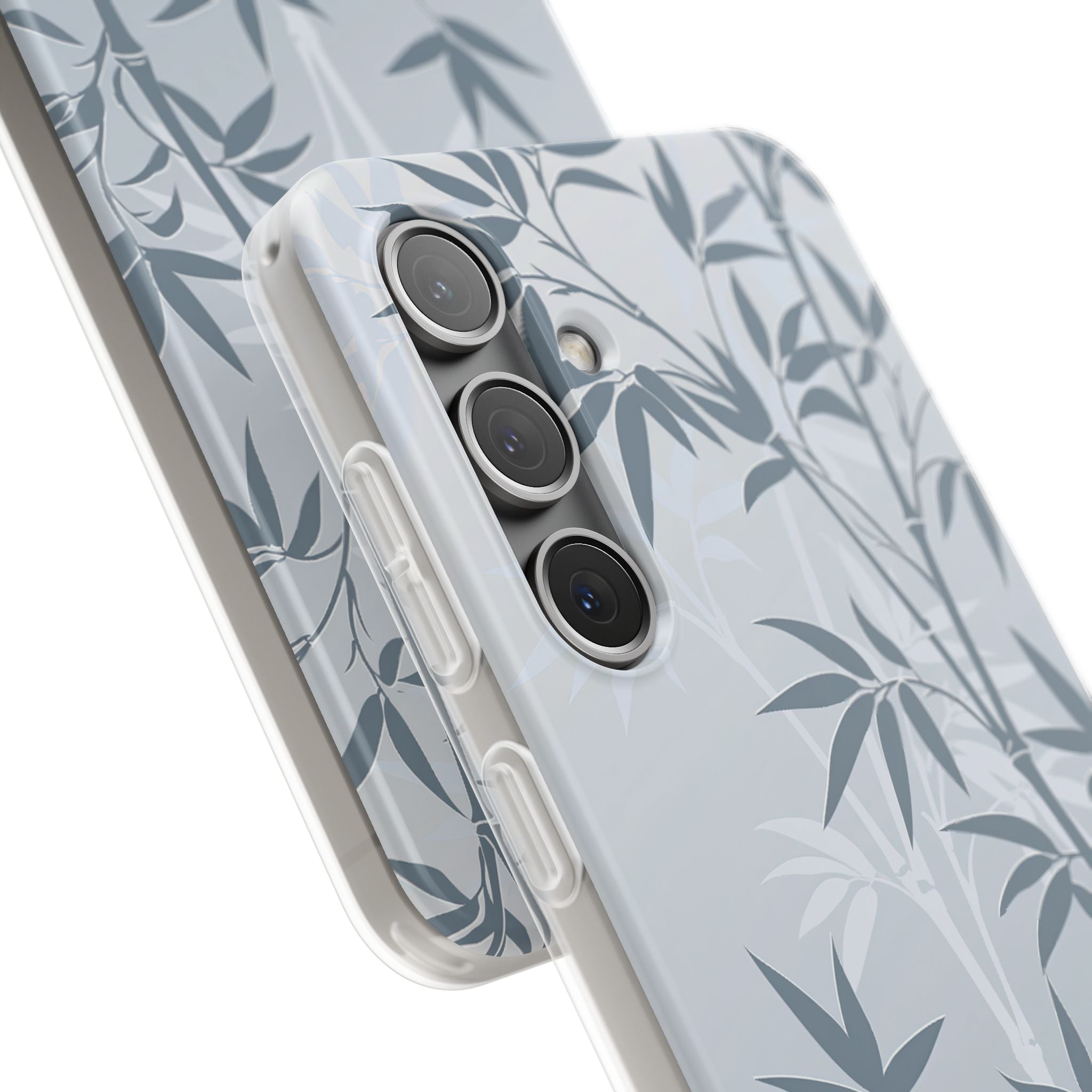 Blue Lite Phone Case for Samsung - Slate Bamboo Shadow