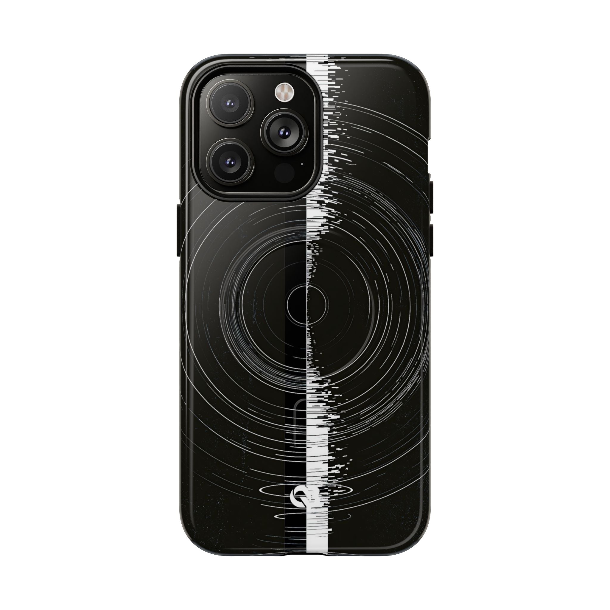 Black Tough 2.0 Magsafe Phone Case for iPhone - Obsidian Orbital Signal