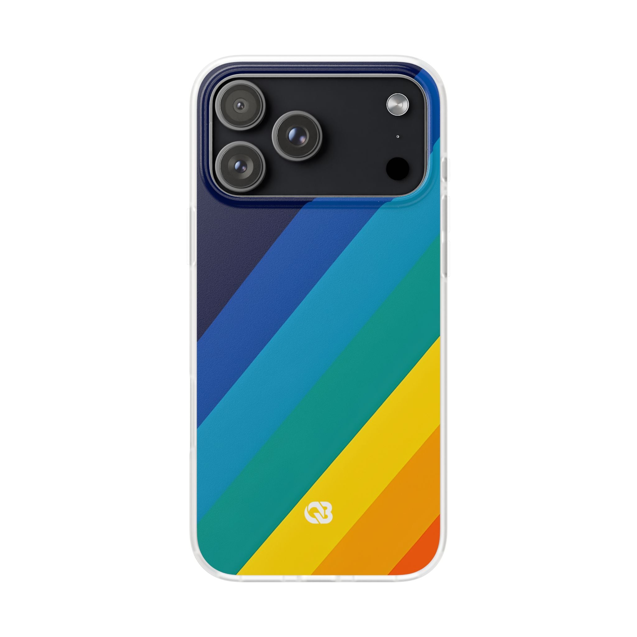 Prismatic Slant · Soft Phone Case for iPhone