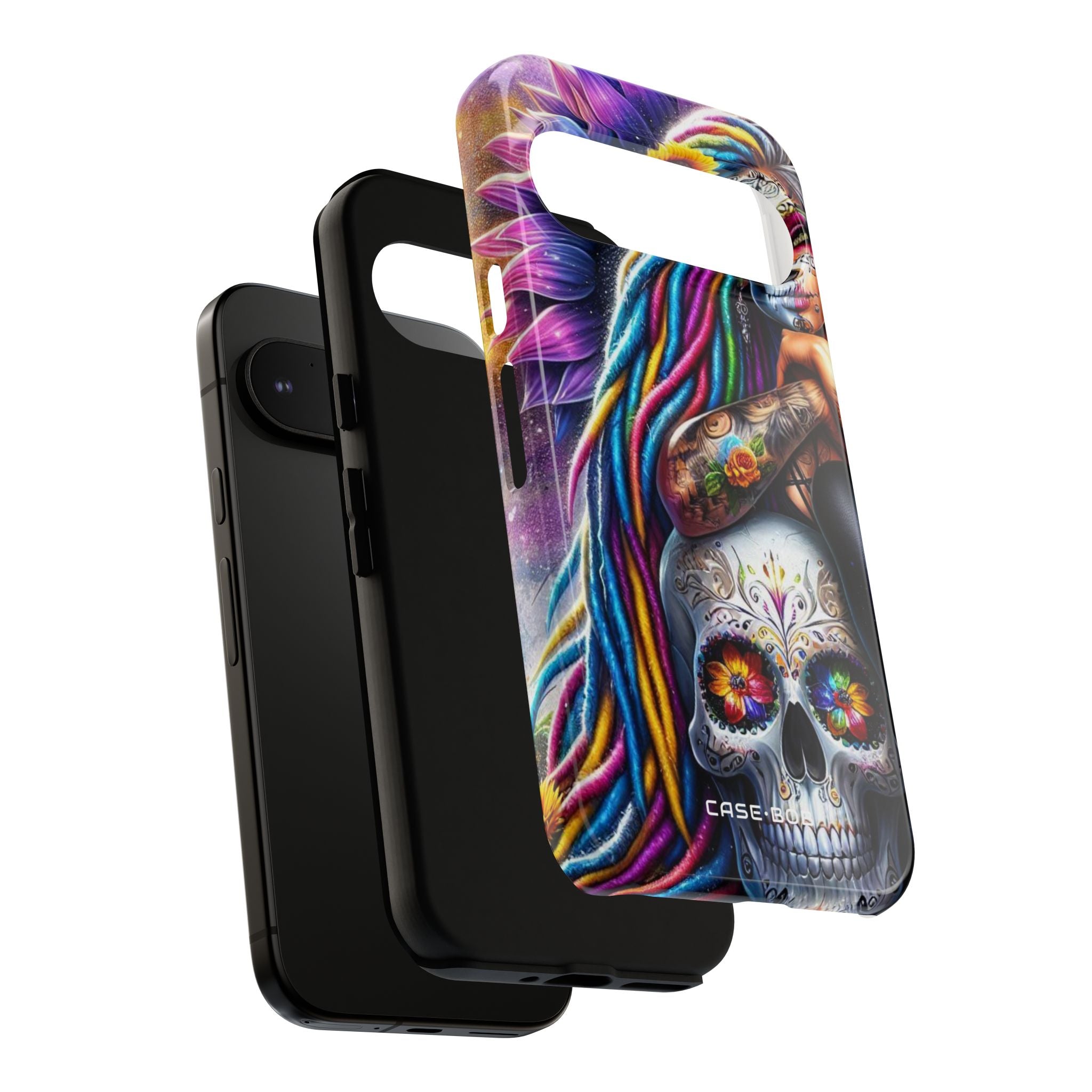 Solros Skull Glow Google Pixel 9 Pro Case - Tough