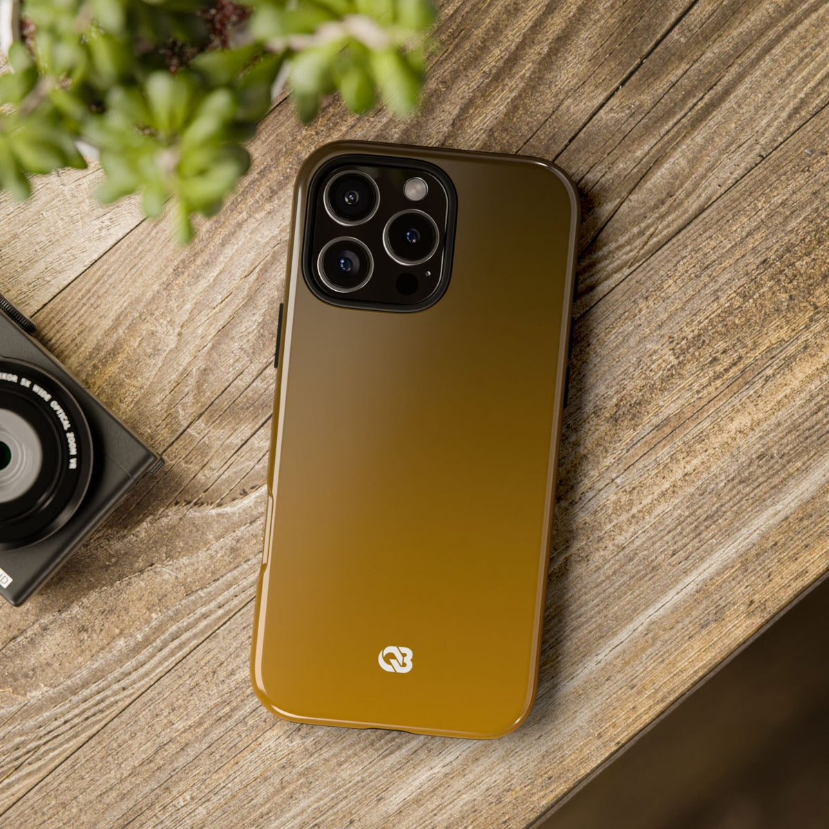 Golden Umber · Tough Phone Case for iPhone · Gold