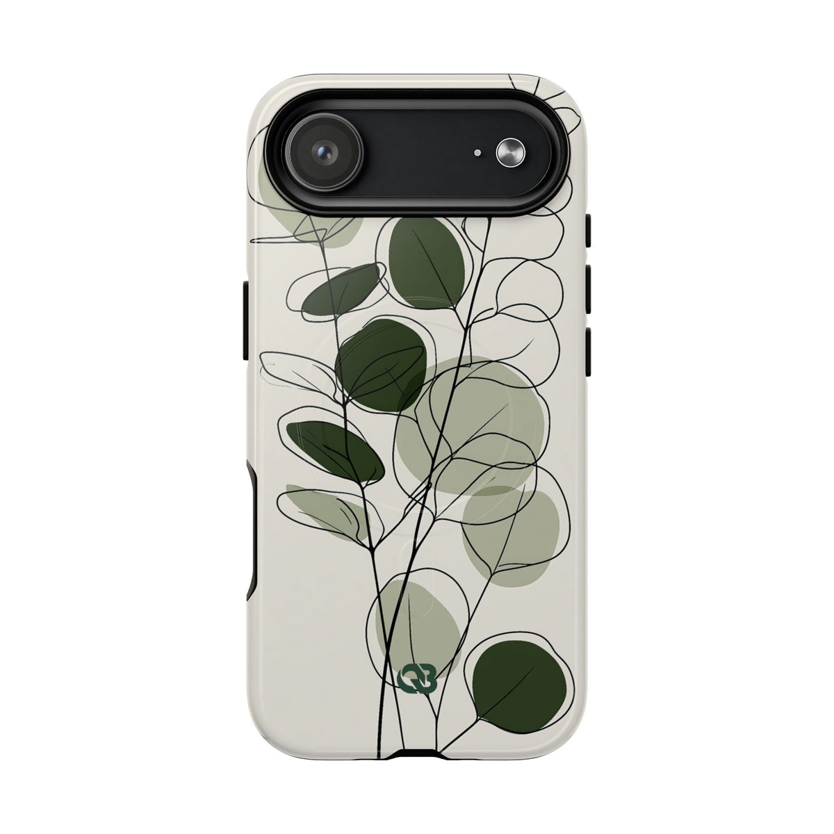 Eucalyptus Foliage Study · Tough 2.0 Magnetic Phone Case for iPhone · Green