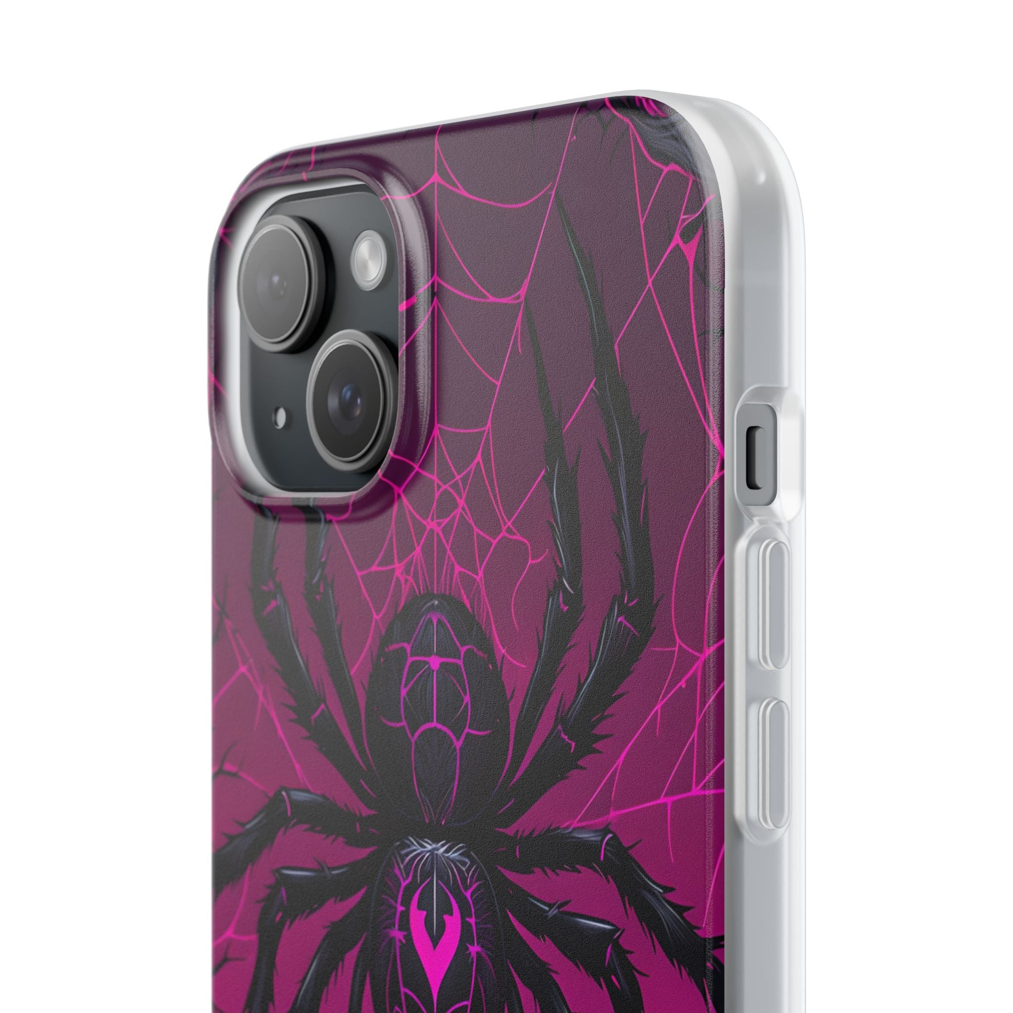 Obsidian Neon Widow · Soft Handyhülle für iPhone