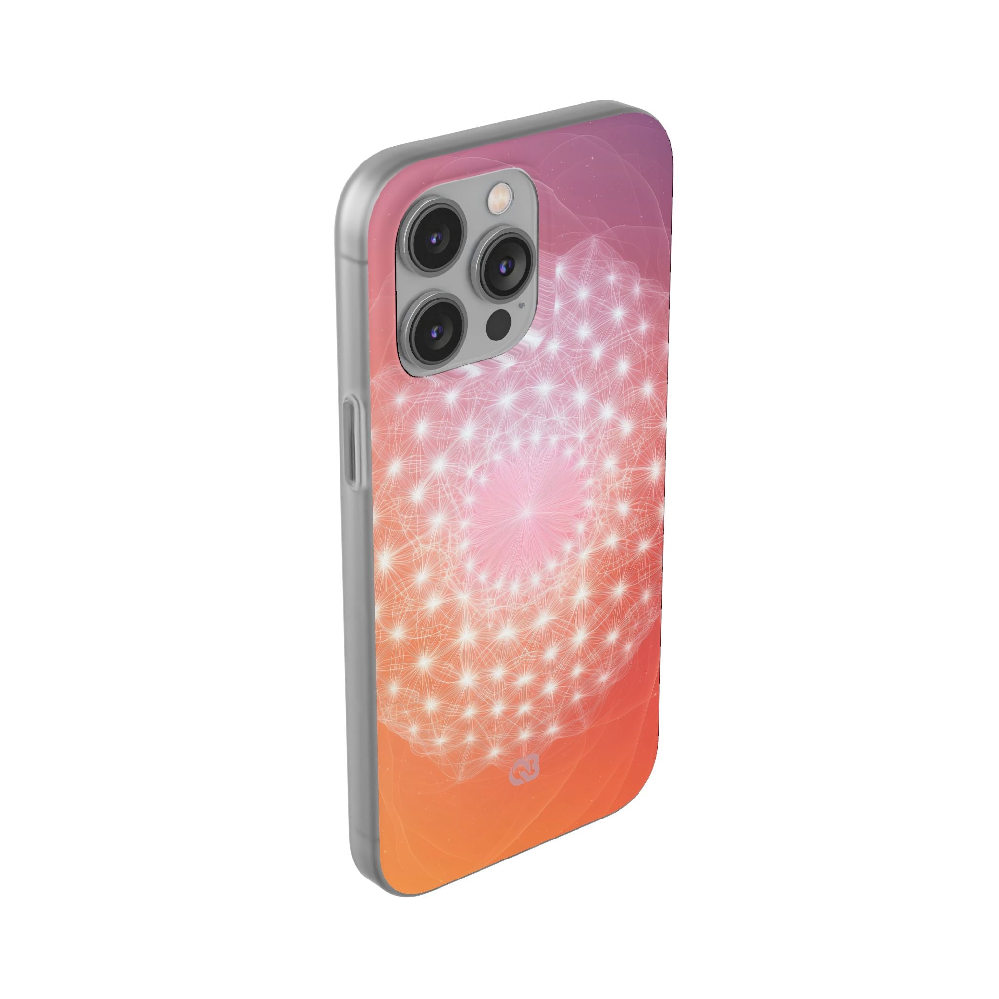 Radiant Stardust Mandala · Soft Phone Case for iPhone