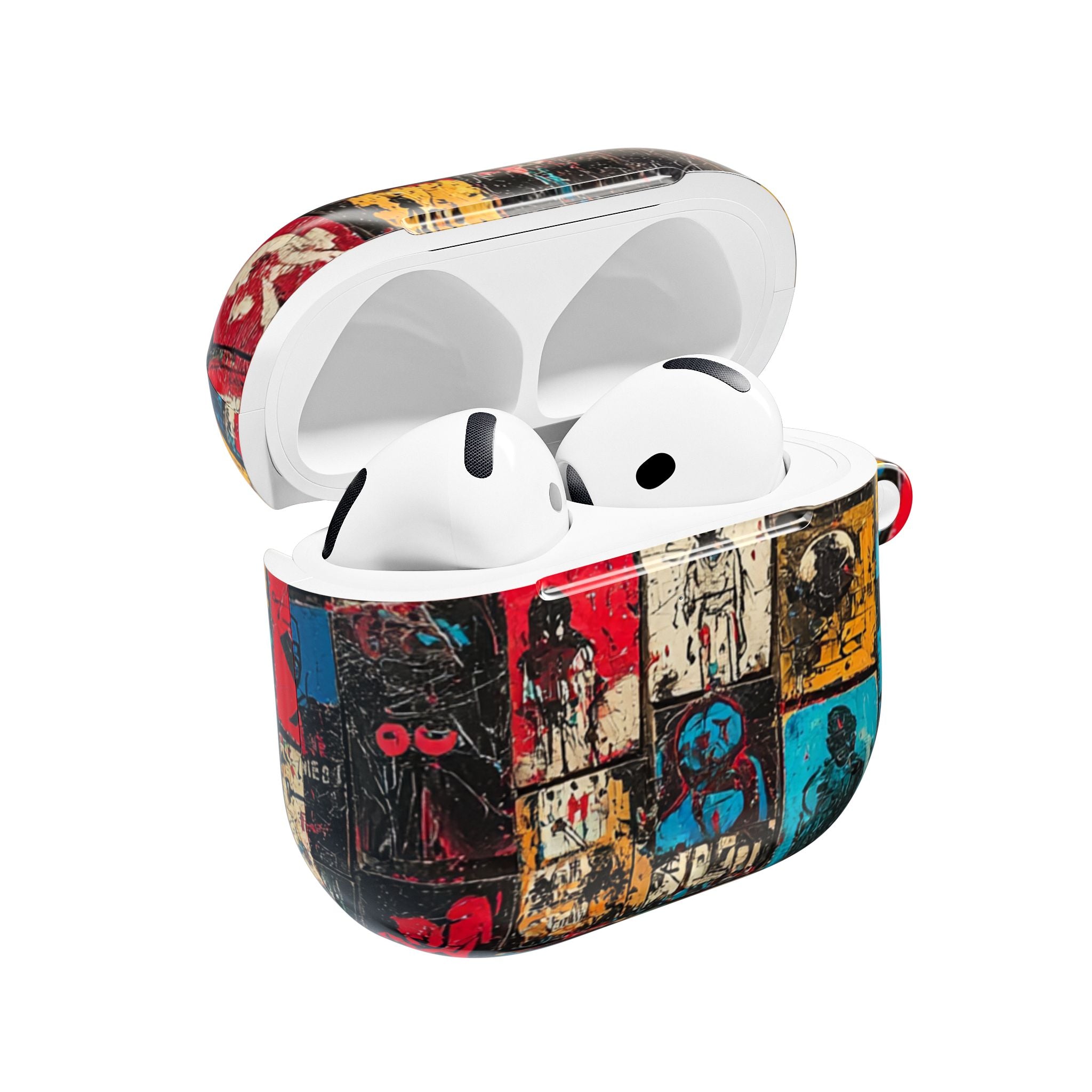 Portret Raster Crimson - AirPods Case