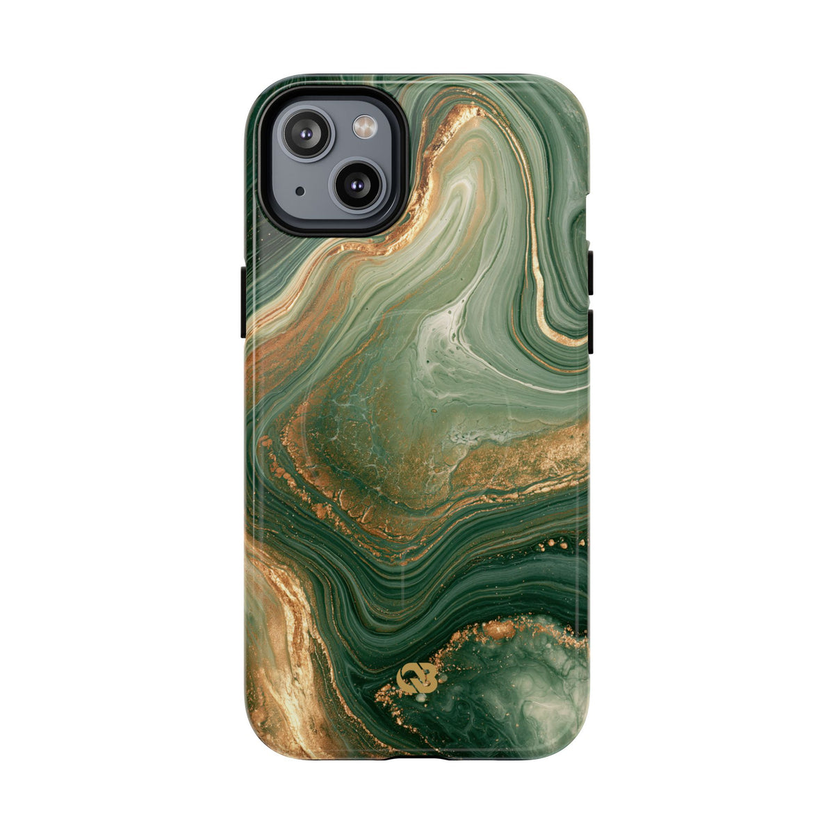 Jade Suminagashi · Tough 2.0 Magnetic Phone Case for iPhone · Green