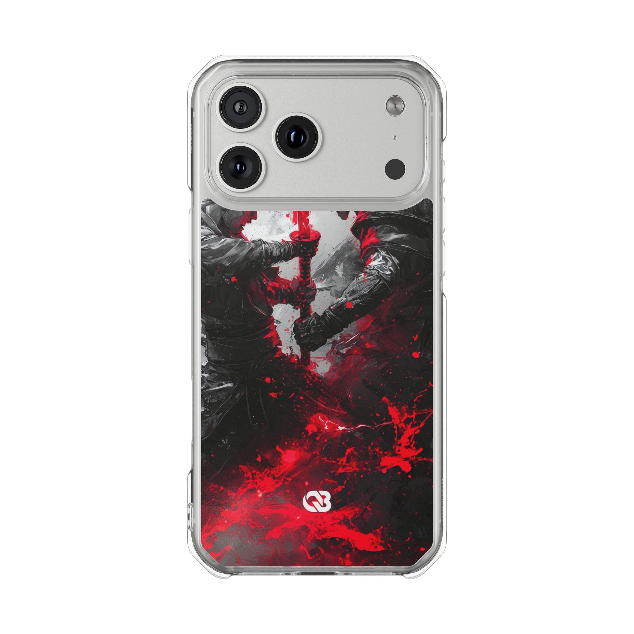 Shattered Crimson Duel · Impact Phone Case for iPhone · Magsafe