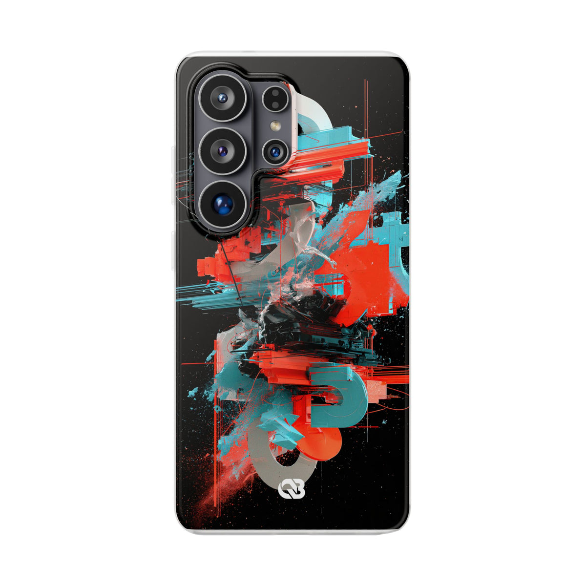 Fragmented Cyber Core · Lite Phone Case for Samsung · Black