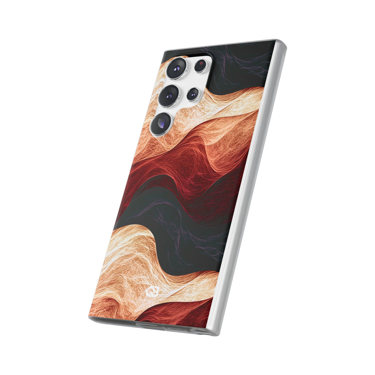 Ember Wave Dispersion · Lite Phone Case for Samsung · Red