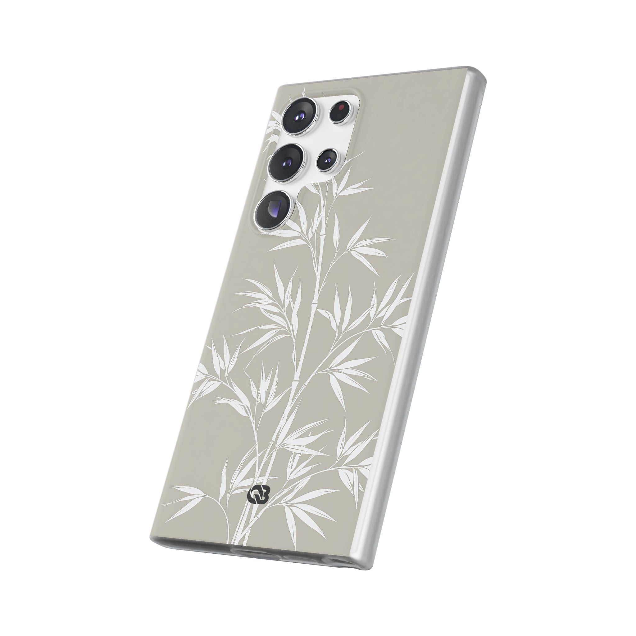Beige Lite Phone Case for Samsung - Sandstone Bamboo Stalks