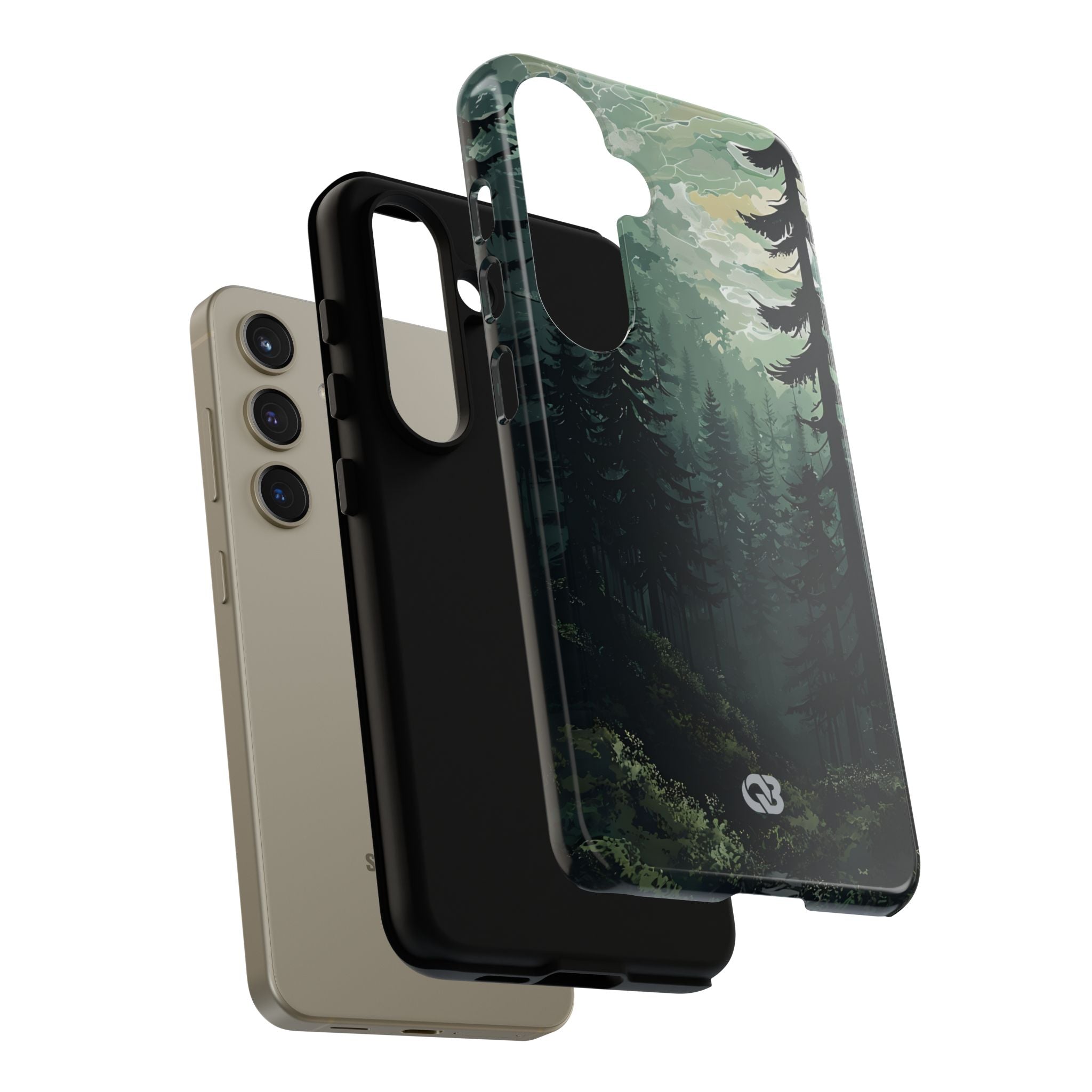Misty Pine Shadow · Coque de téléphone Tough pour Samsung