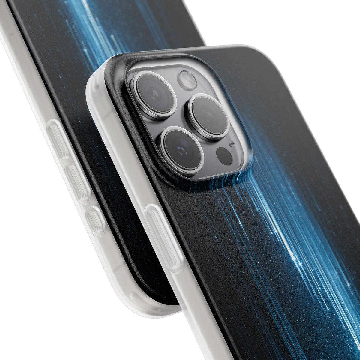Nocturnal Cascade · Lite Phone Case for iPhone · Black
