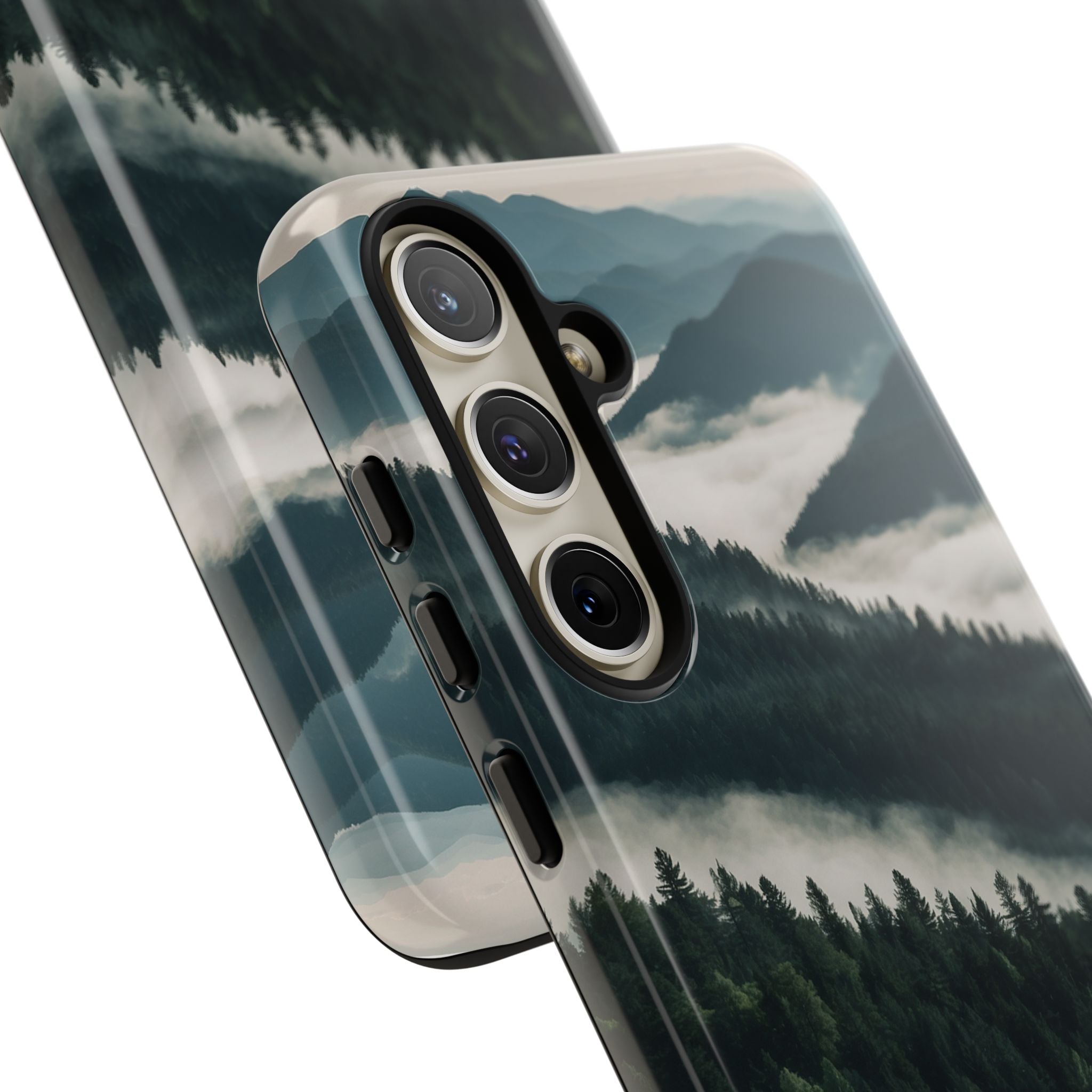 Misty Pine Peaks · Tough Phone Case for Samsung