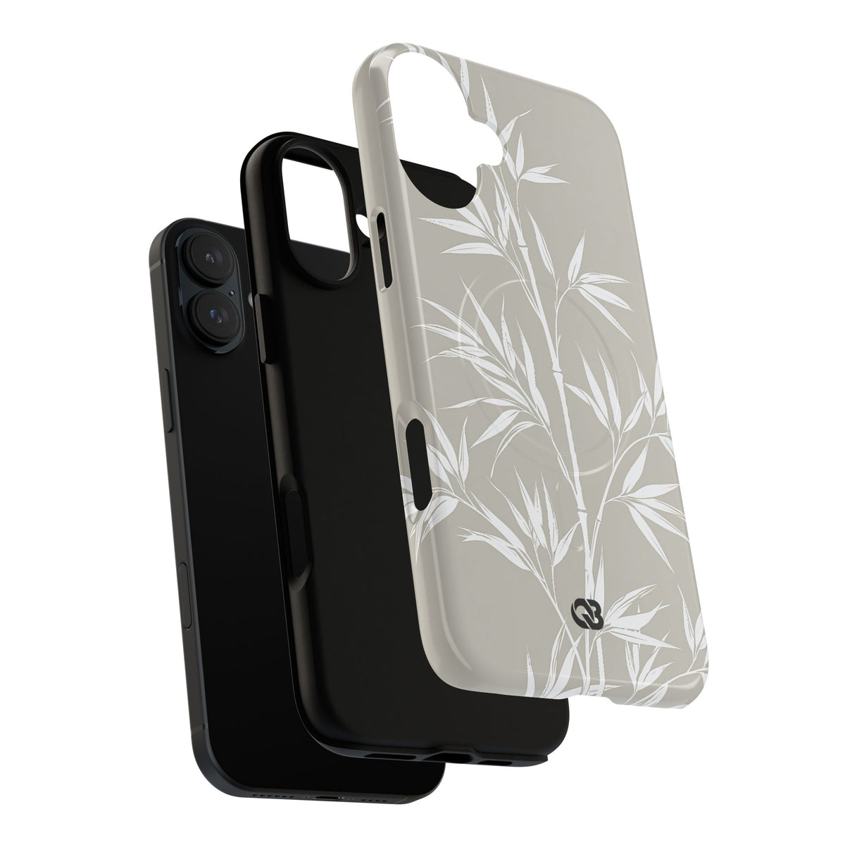 Serene Bamboo · Tough 2.0 Magnetic Phone Case for iPhone · Beige