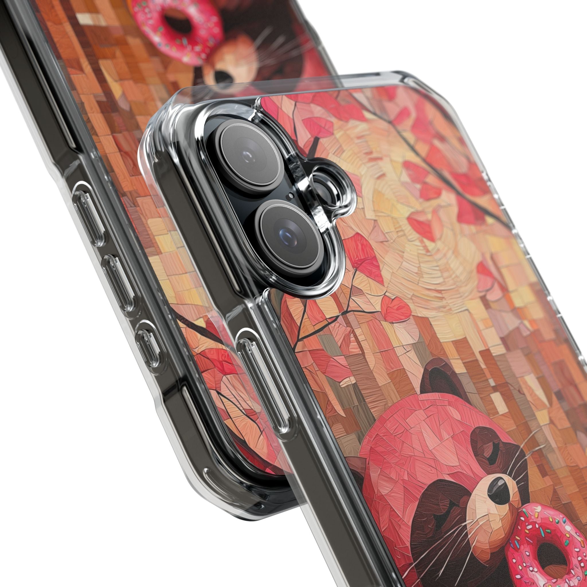 Crimson Donut Bandit · Impact Coque de téléphone pour iPhone · Magsafe