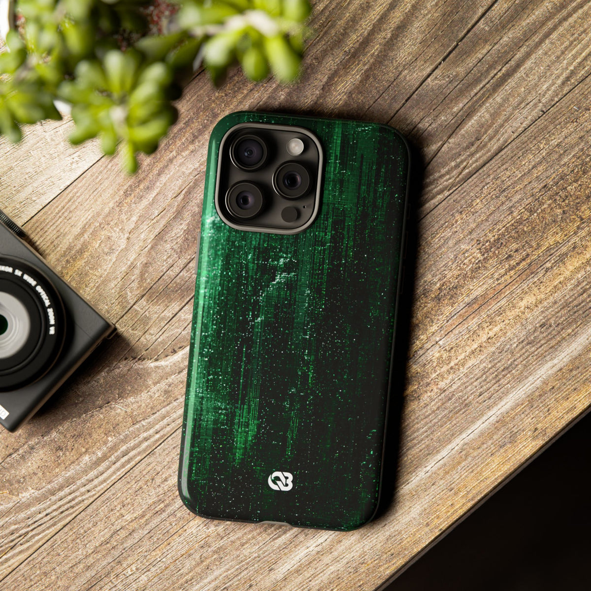 Emerald Void · Tough Phone Case for iPhone · Green