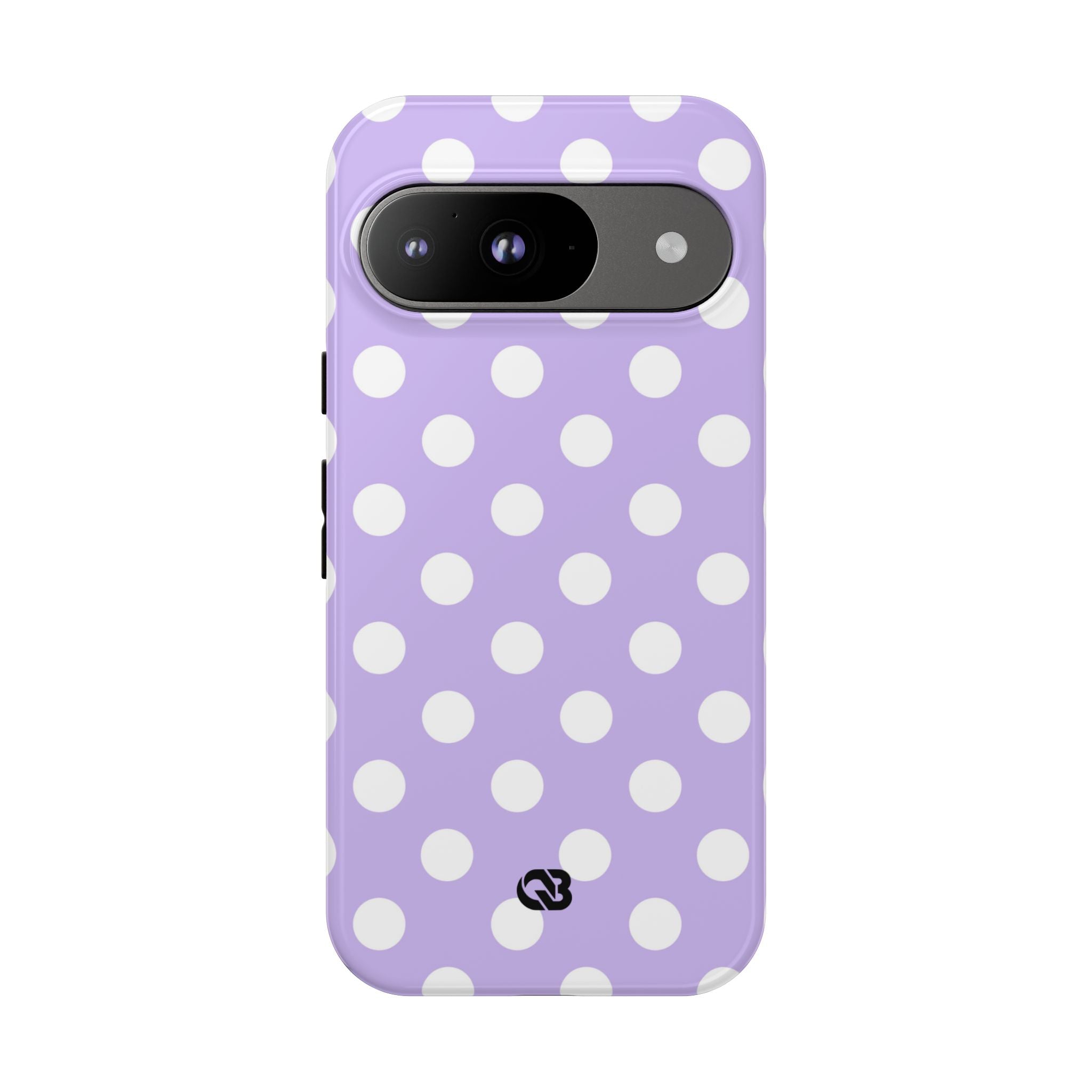 Lavender Polka Grid · Tough Θήκη για Google Pixel