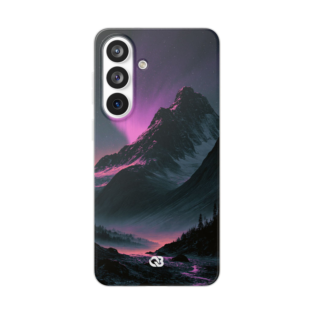 Arctic Aurora Summit · Lite Phone Case for Samsung · Black