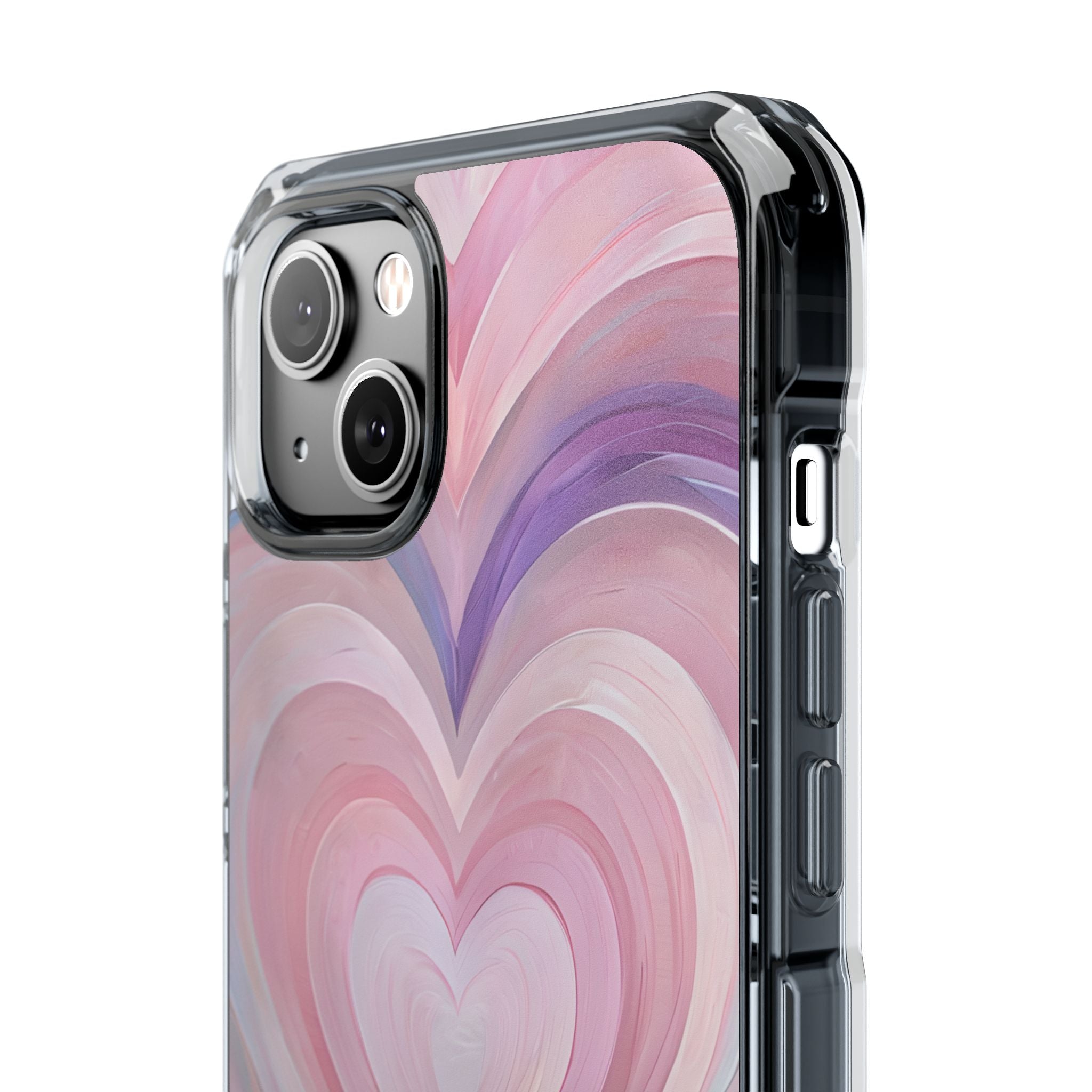 Lavender Pulse Hearts · Impact Magsafe