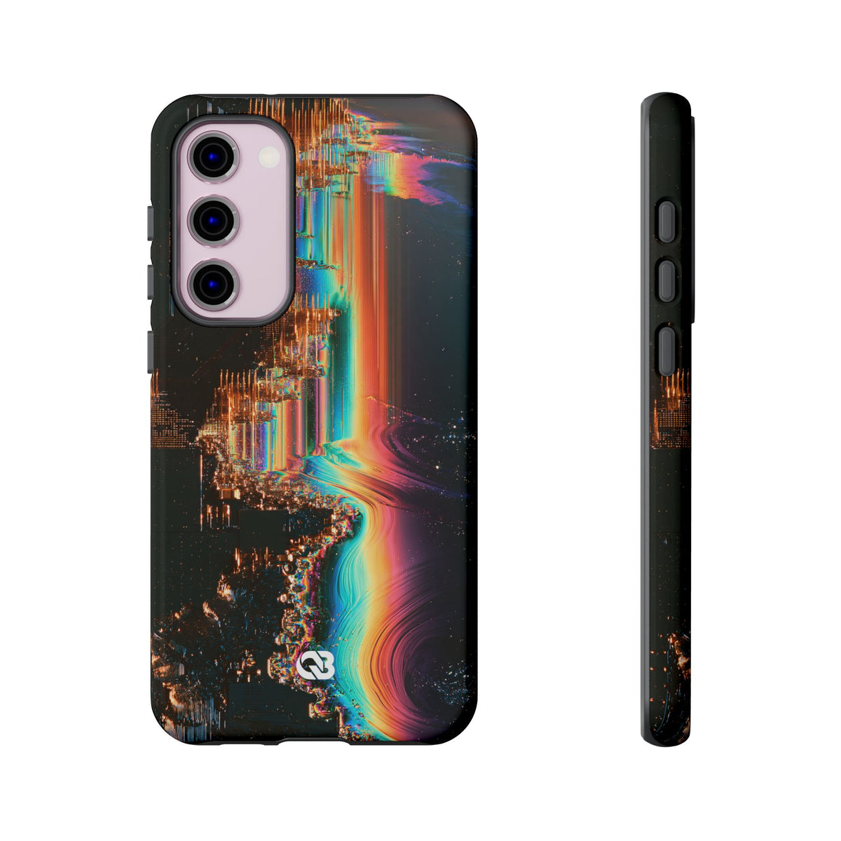 Prismatic Circuit · Tough Phone Case for Samsung · Black