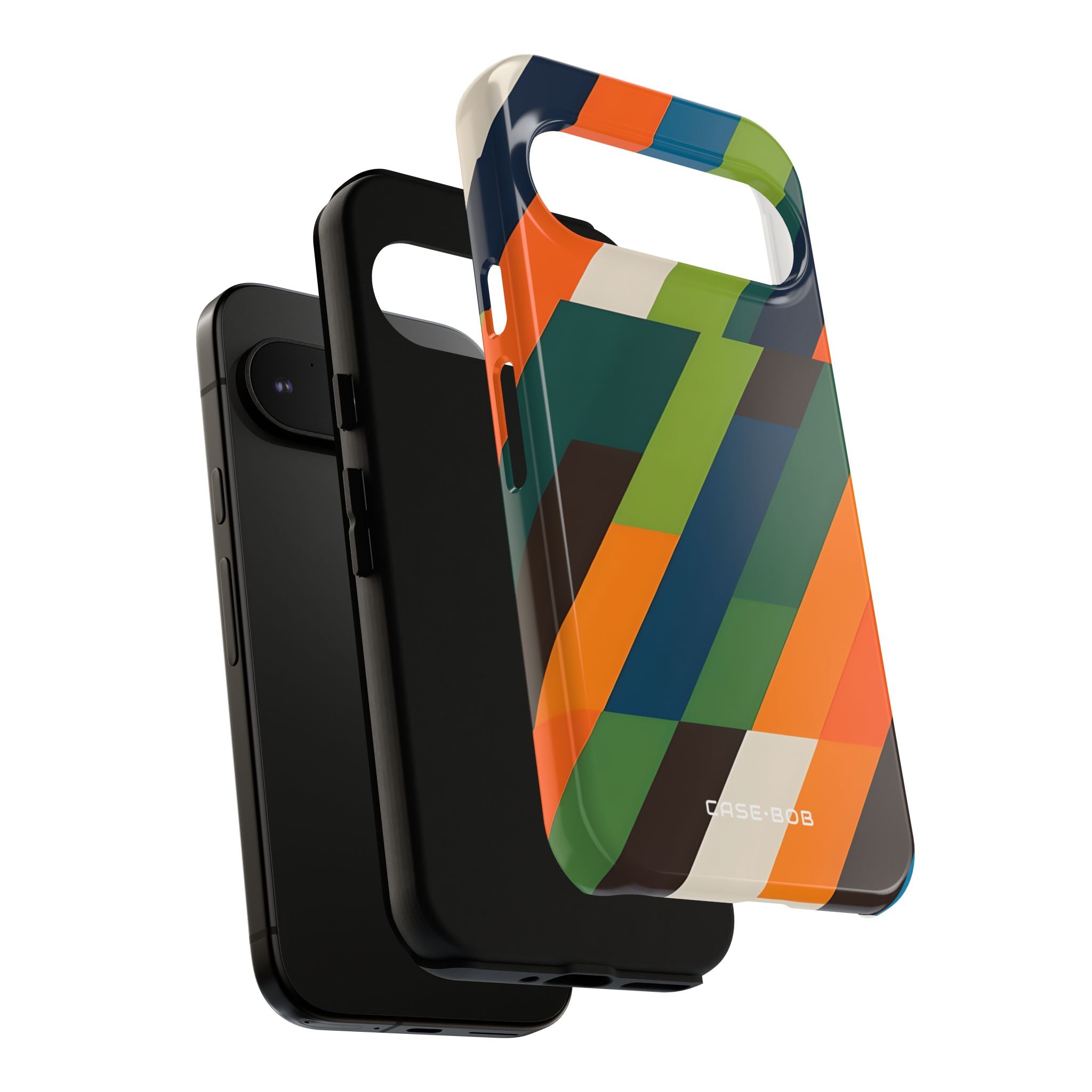 Diagonal Blaze Google Pixel 9 Pro Case - Tough