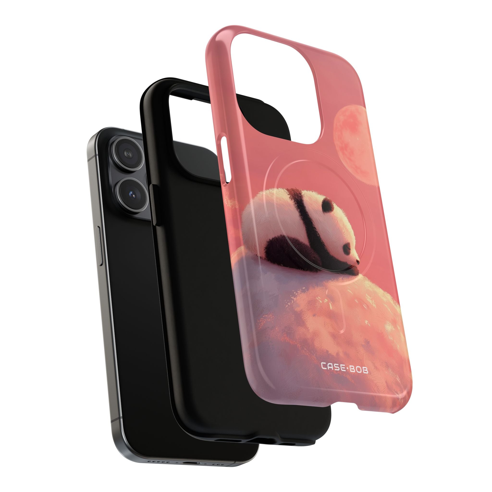 Panda Moonbeam iPhone 15 Pro Case - Tough+