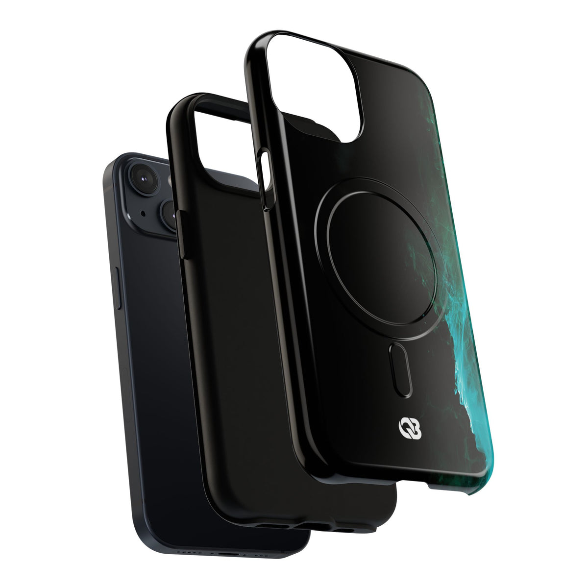 Luminous Plume · Tough 2.0 Magnetic Phone Case for iPhone · Teal