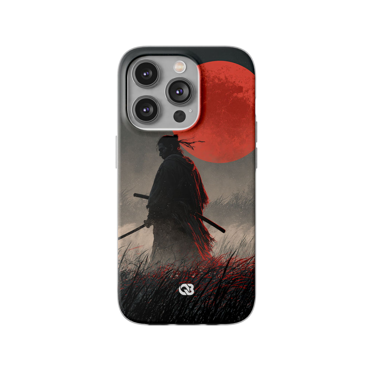 Crimson Moon Ronin · Lite Phone Case for iPhone · Black