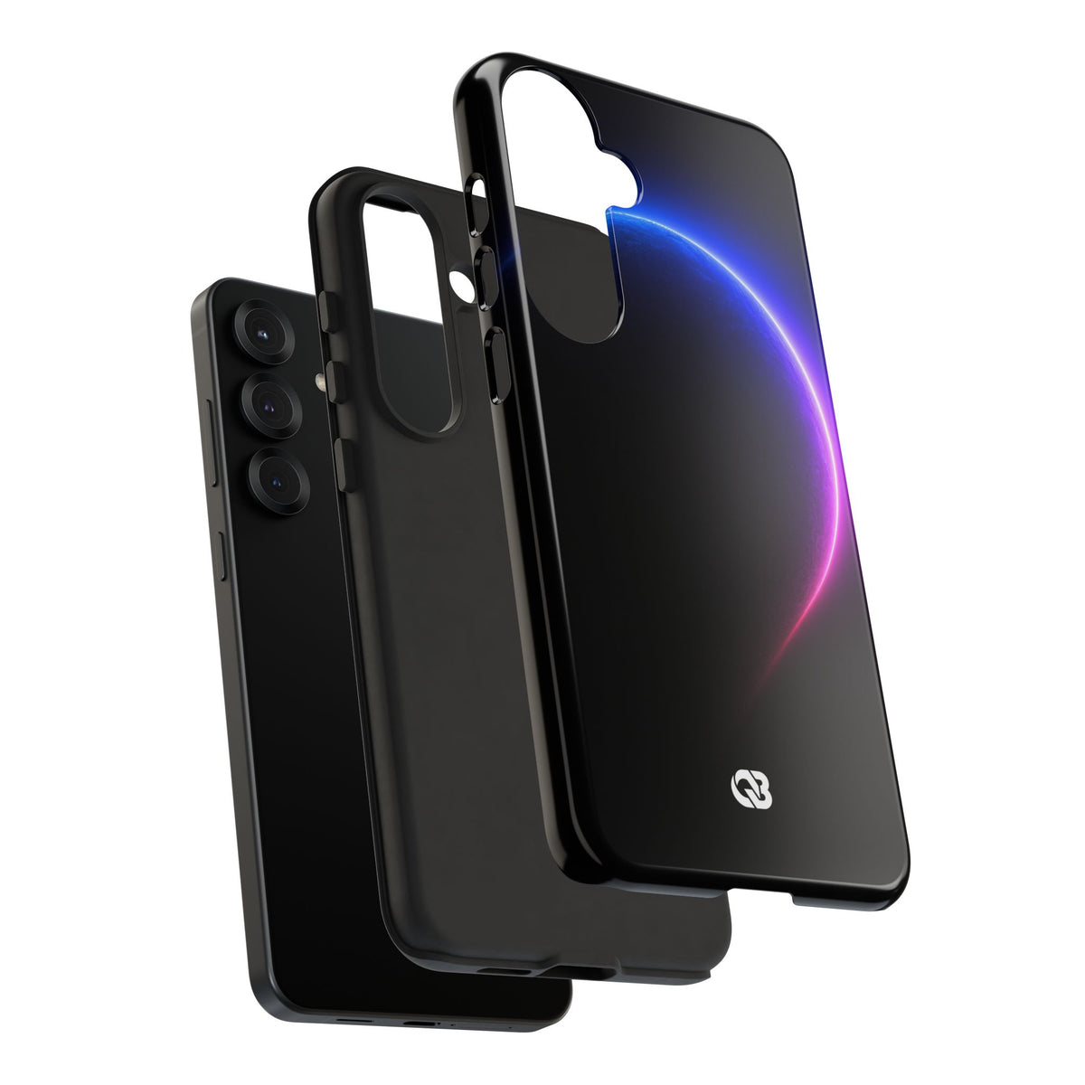 Luminous Eclipse · Tough Phone Case for Samsung · Black