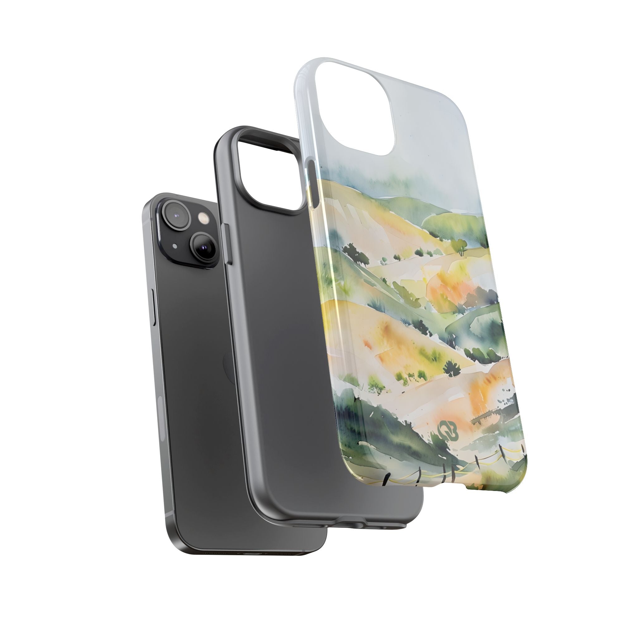 Verdant Mist Valleys · Tough Phone Case for iPhone