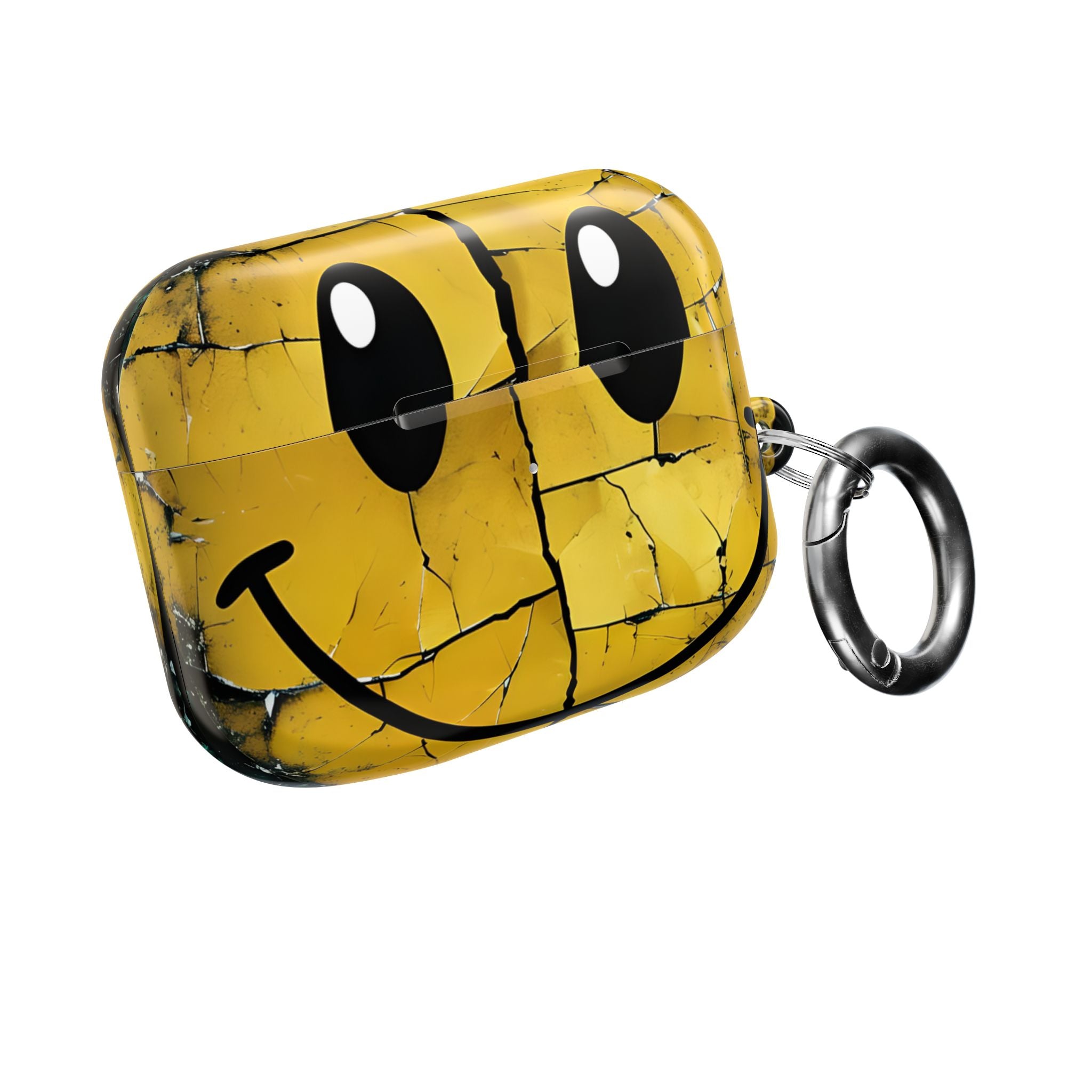 Cracked Smiley - AirPods Case
