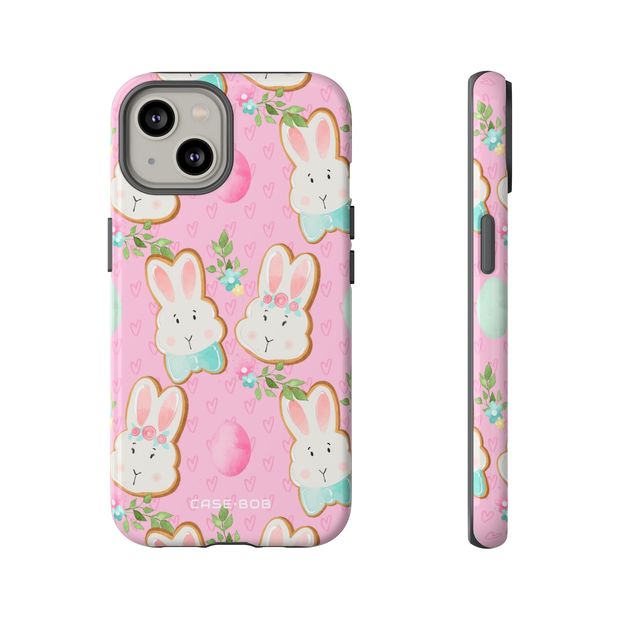 Bunny Blossom iPhone 14 Case - Tough
