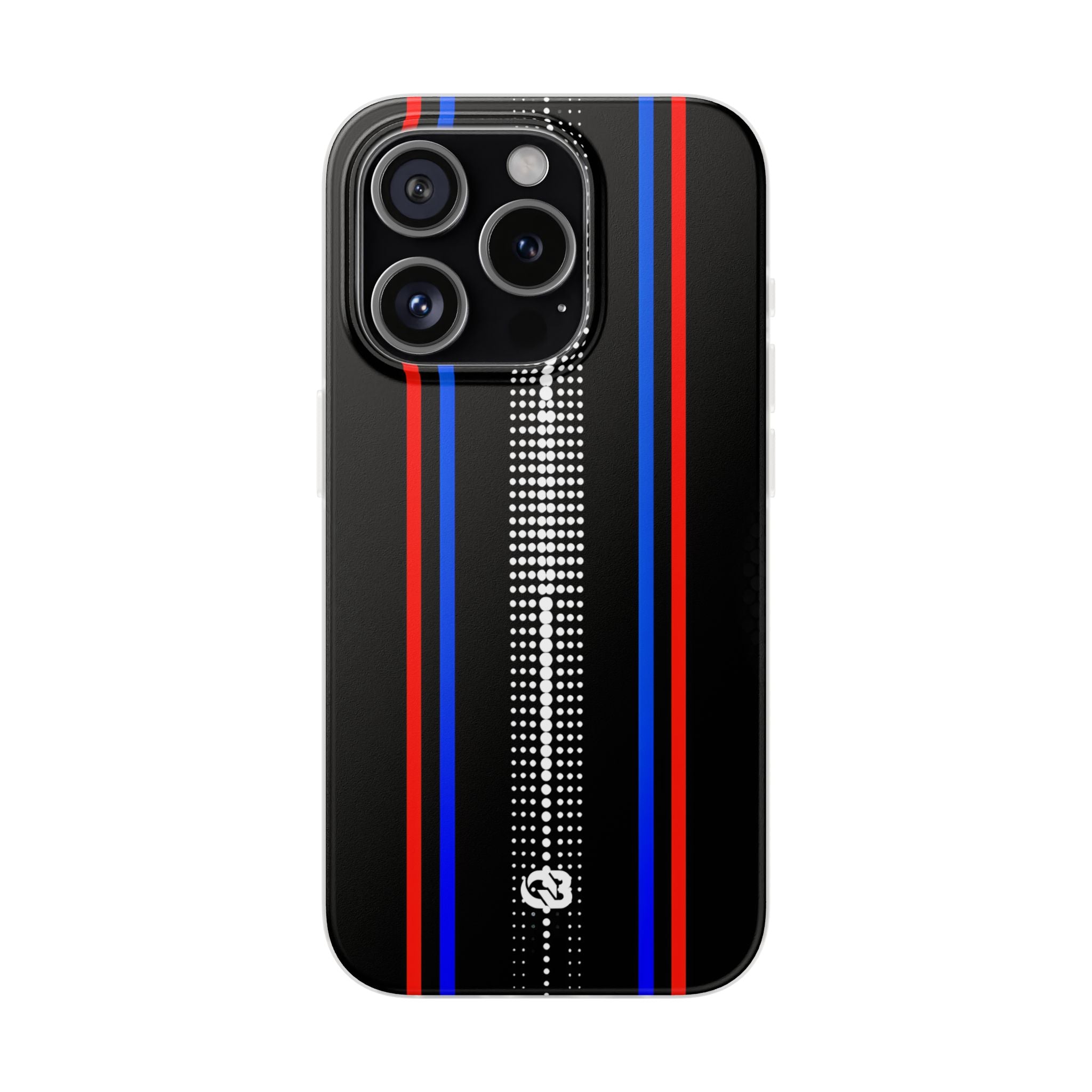 Electric Pulse Grid · Soft Phone Case for iPhone