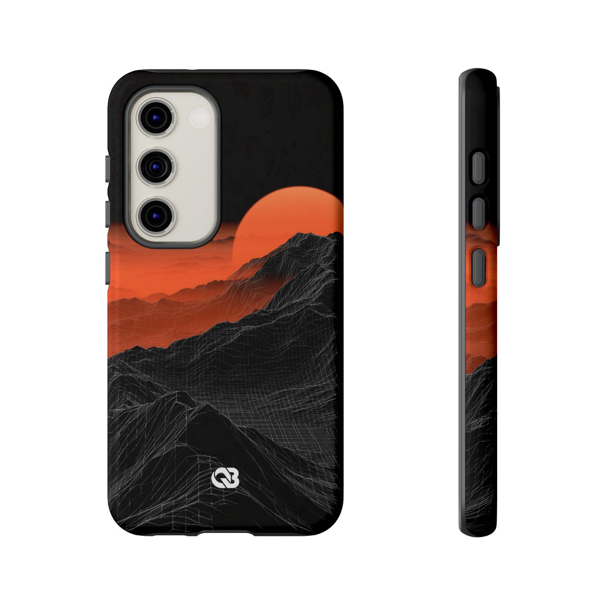 Solar Ridge Mesh · Tough Phone Case for Samsung · Black