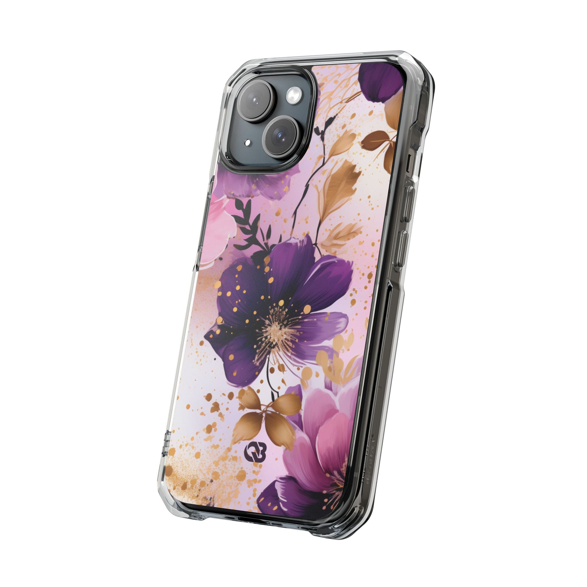 Gilded Violet Bloom · Impact Custodia per iPhone · Magsafe