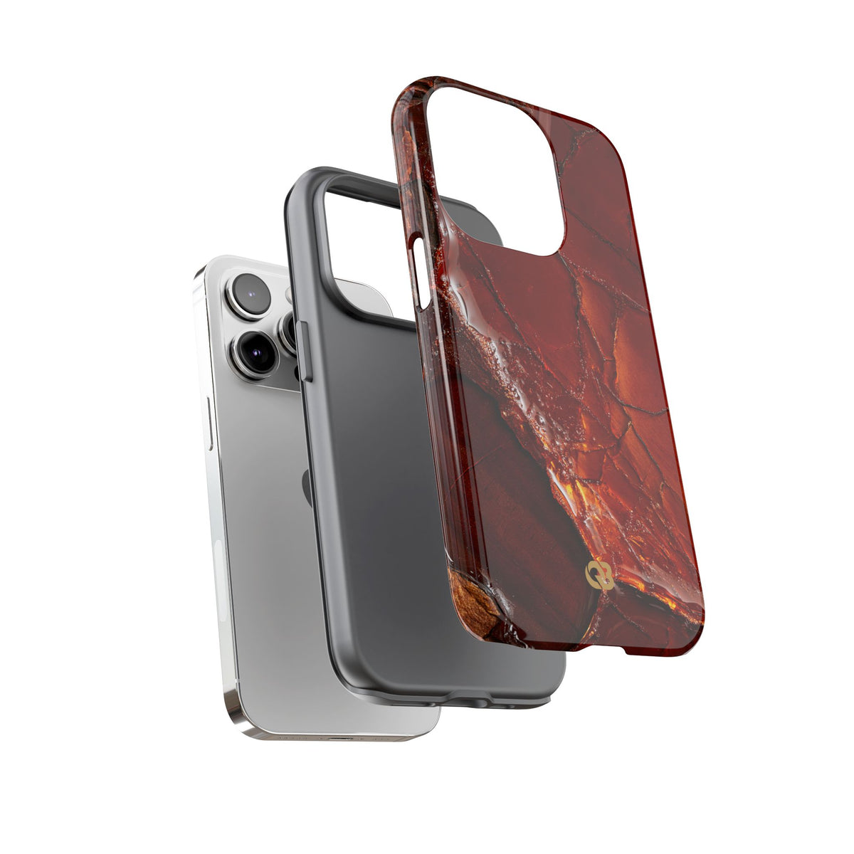 Amber Embrace · Tough Phone Case for iPhone · Brown