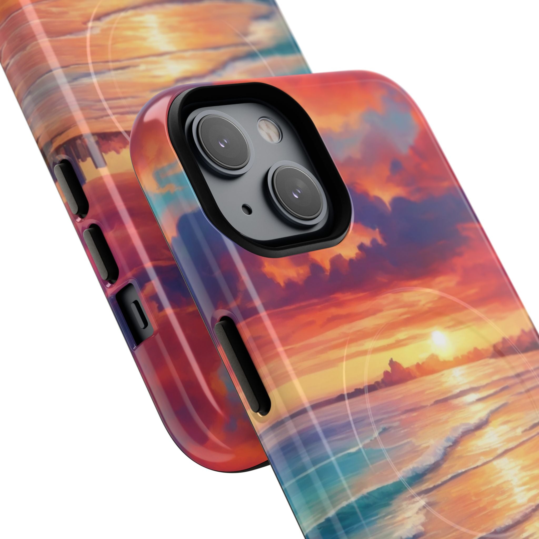 Crimson Shore Horizon · Tough+ Phone Case for iPhone · Magsafe