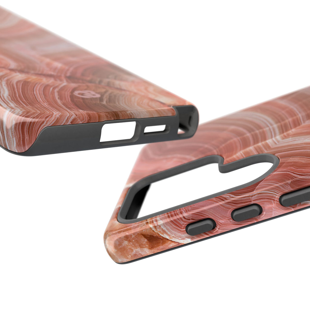Blushing Rose Strata · Tough Phone Case for Samsung · Pink