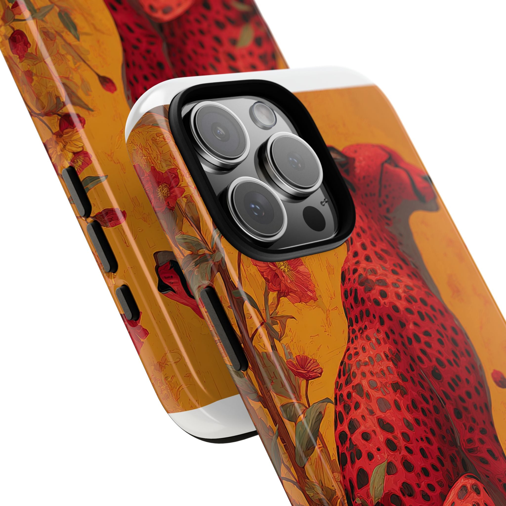 Scarlet Spotted Predator · Tough Phone Case for iPhone