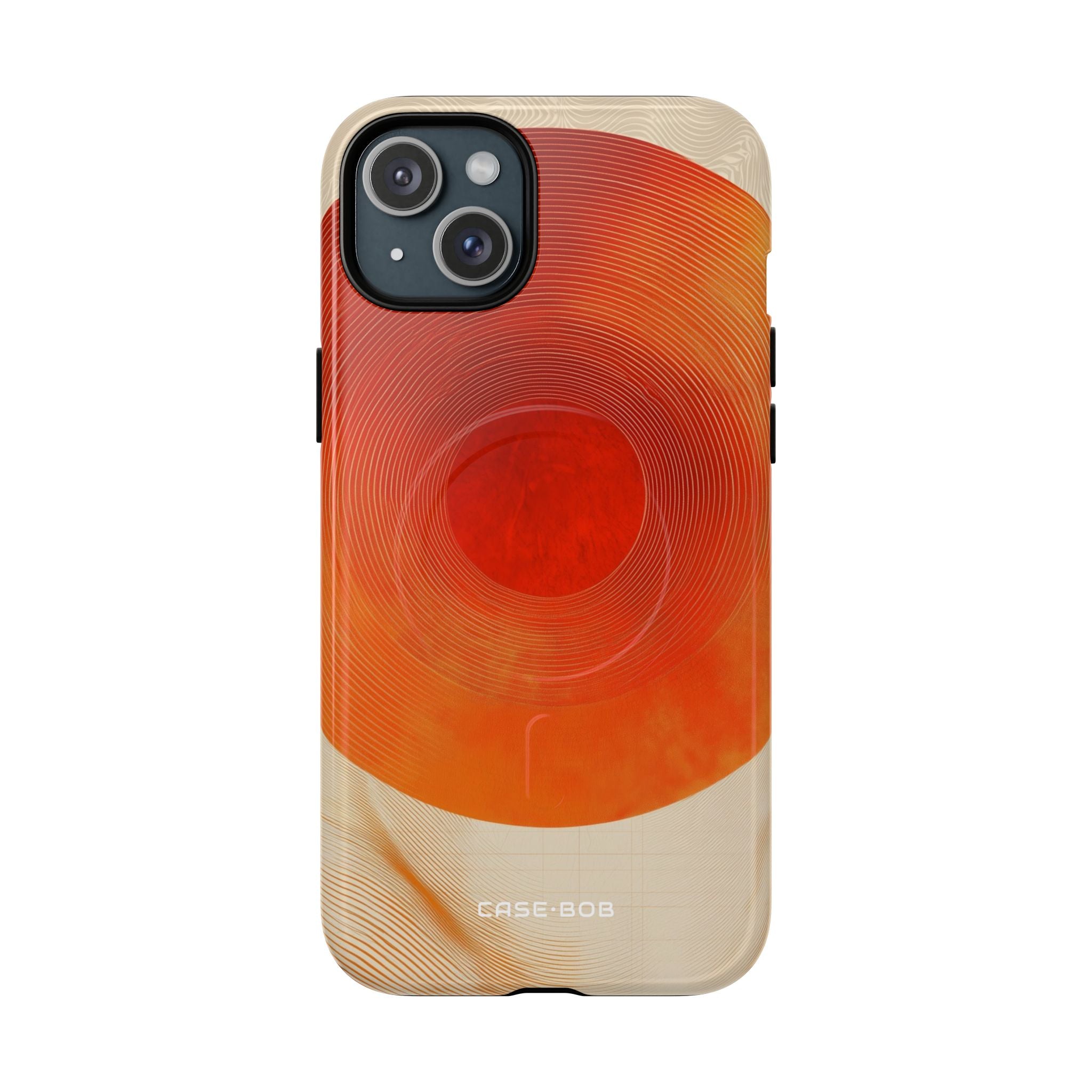 Sunburst Swirl iPhone 15 Plus Case - Tough+