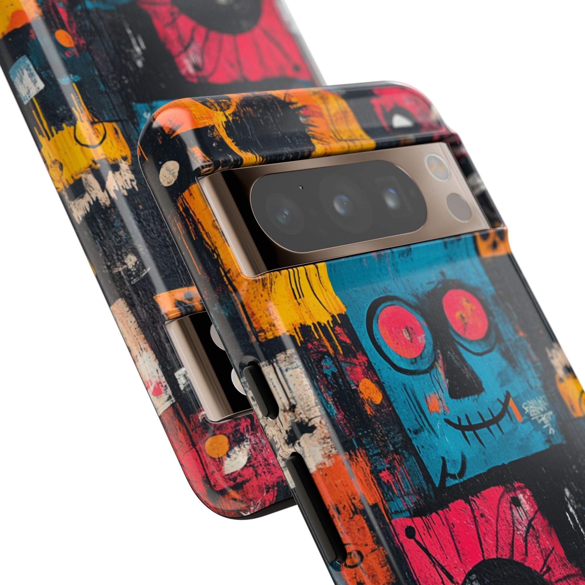 Blaue Naht Lächeln Google Pixel 8 Pro Case - Tough