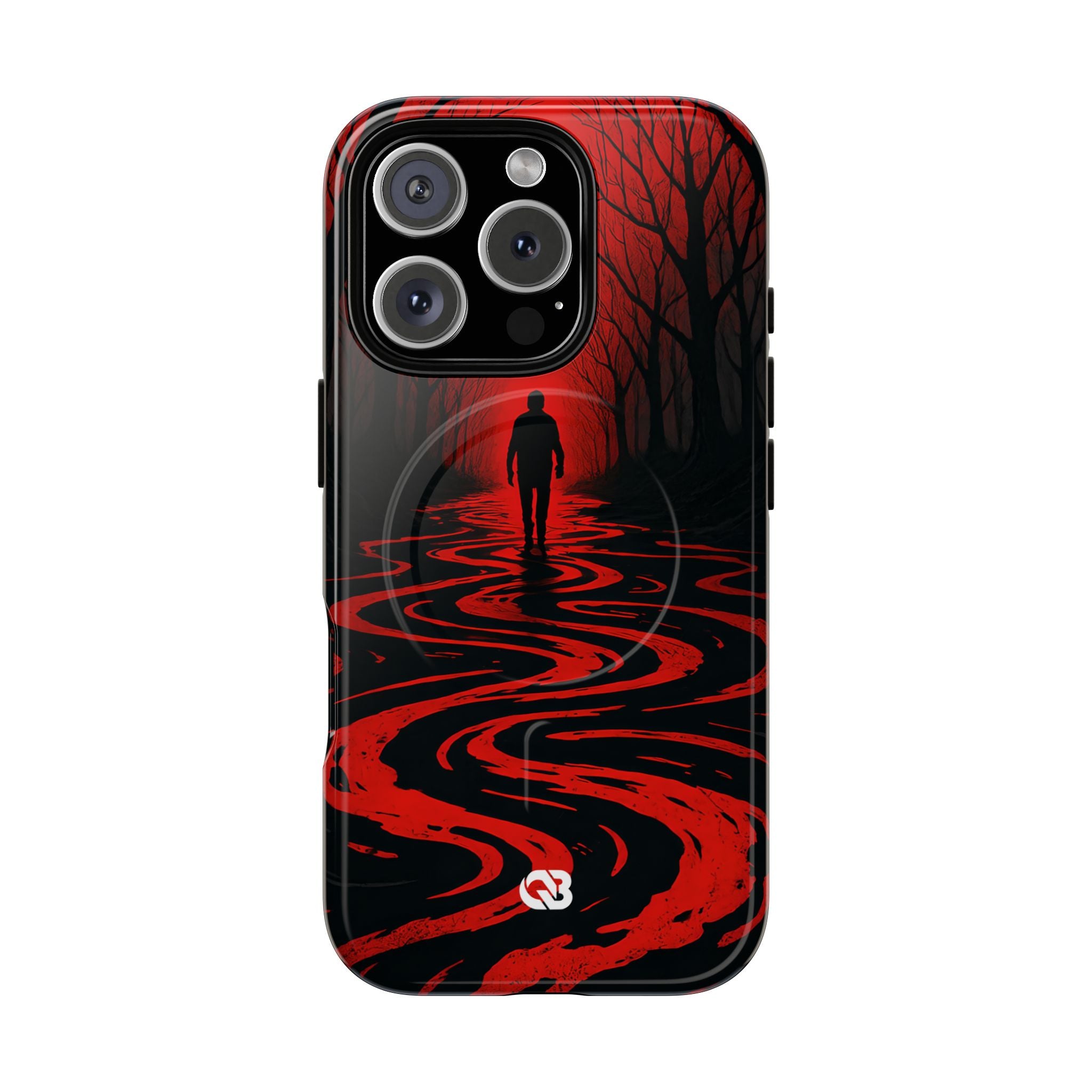 Crimson Shadow Path · Tough+ Phone Case for iPhone · Magsafe