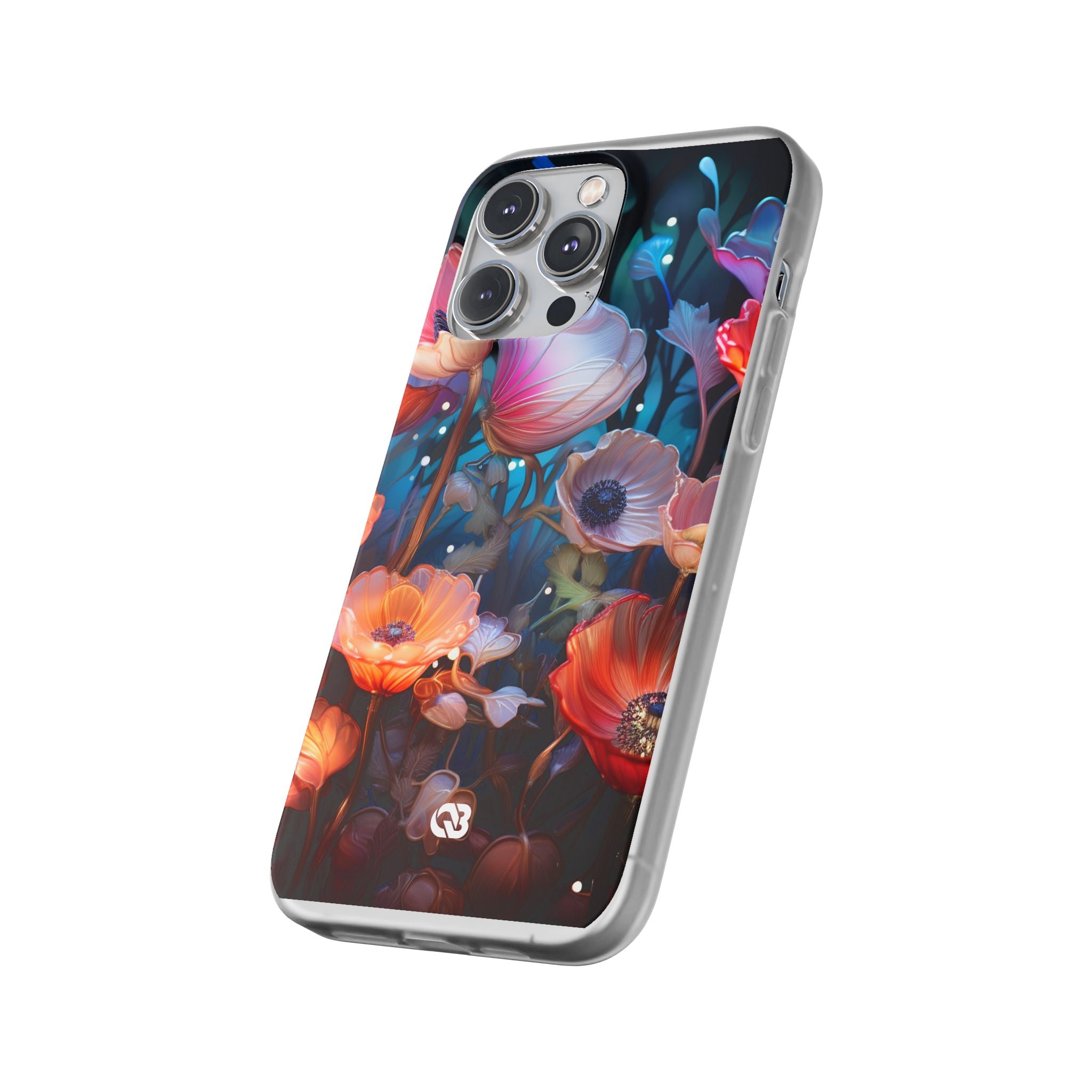 Luminous Poppy Glade · Soft Capa para iPhone