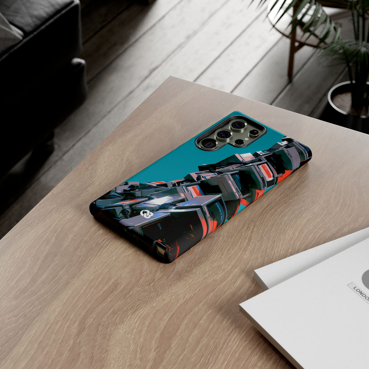 System Error Spire · Tough Phone Case for Samsung · Teal