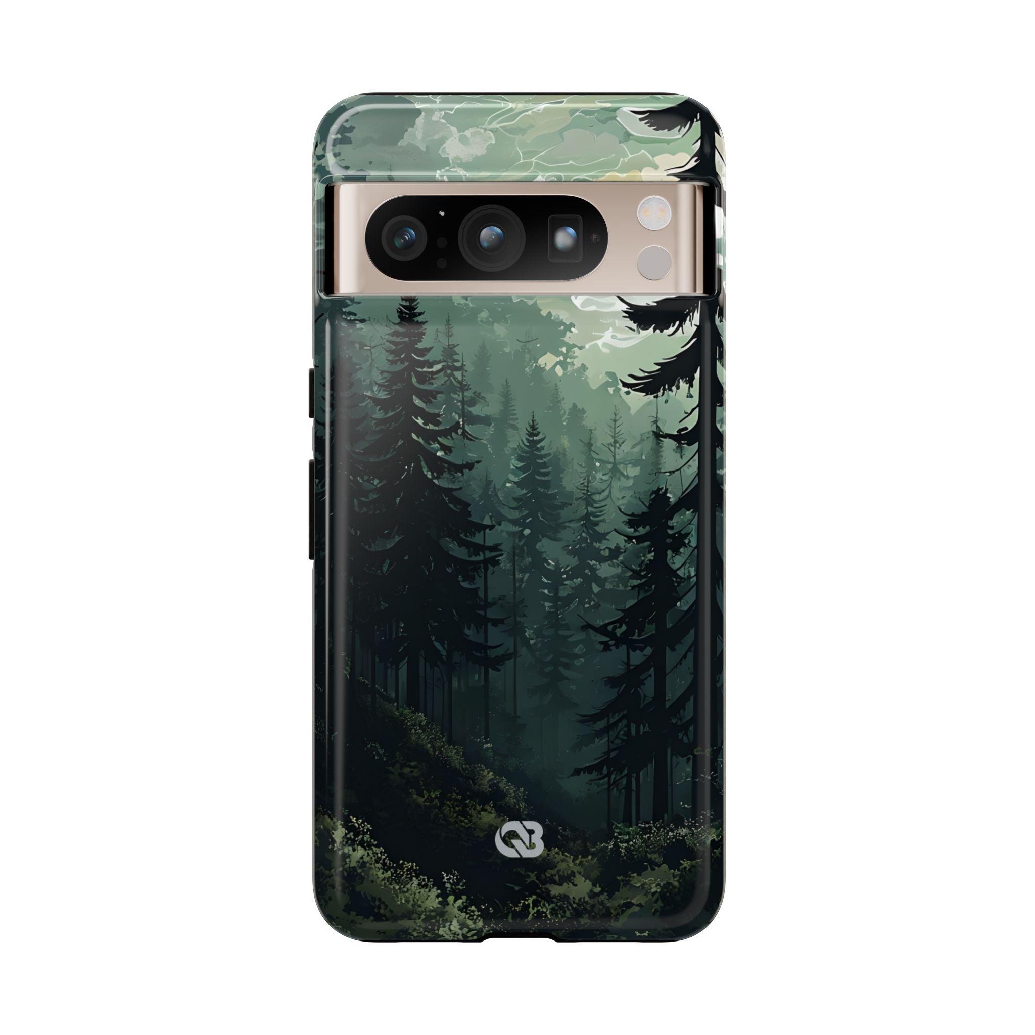 Misty Pine Shadow · Tough Phone Case για Google Pixel