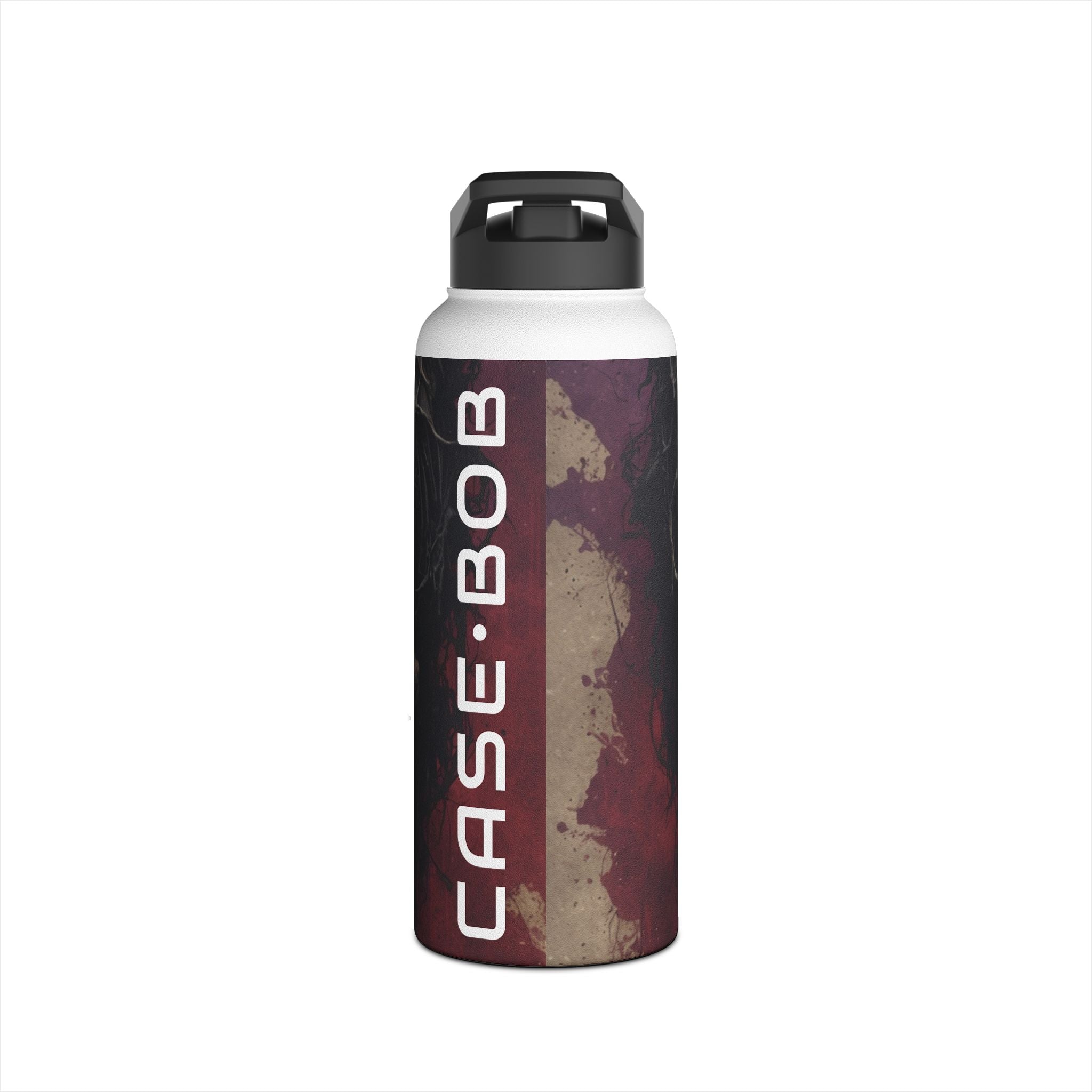 Skull Thorn Crown - Stainless Steel Water Bottle